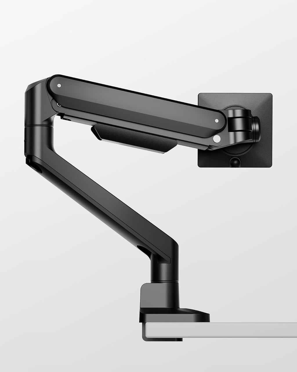 Deluxe Monitor Arm for 17 to 40 Inch Curved Screens with Cable Management Aluminum