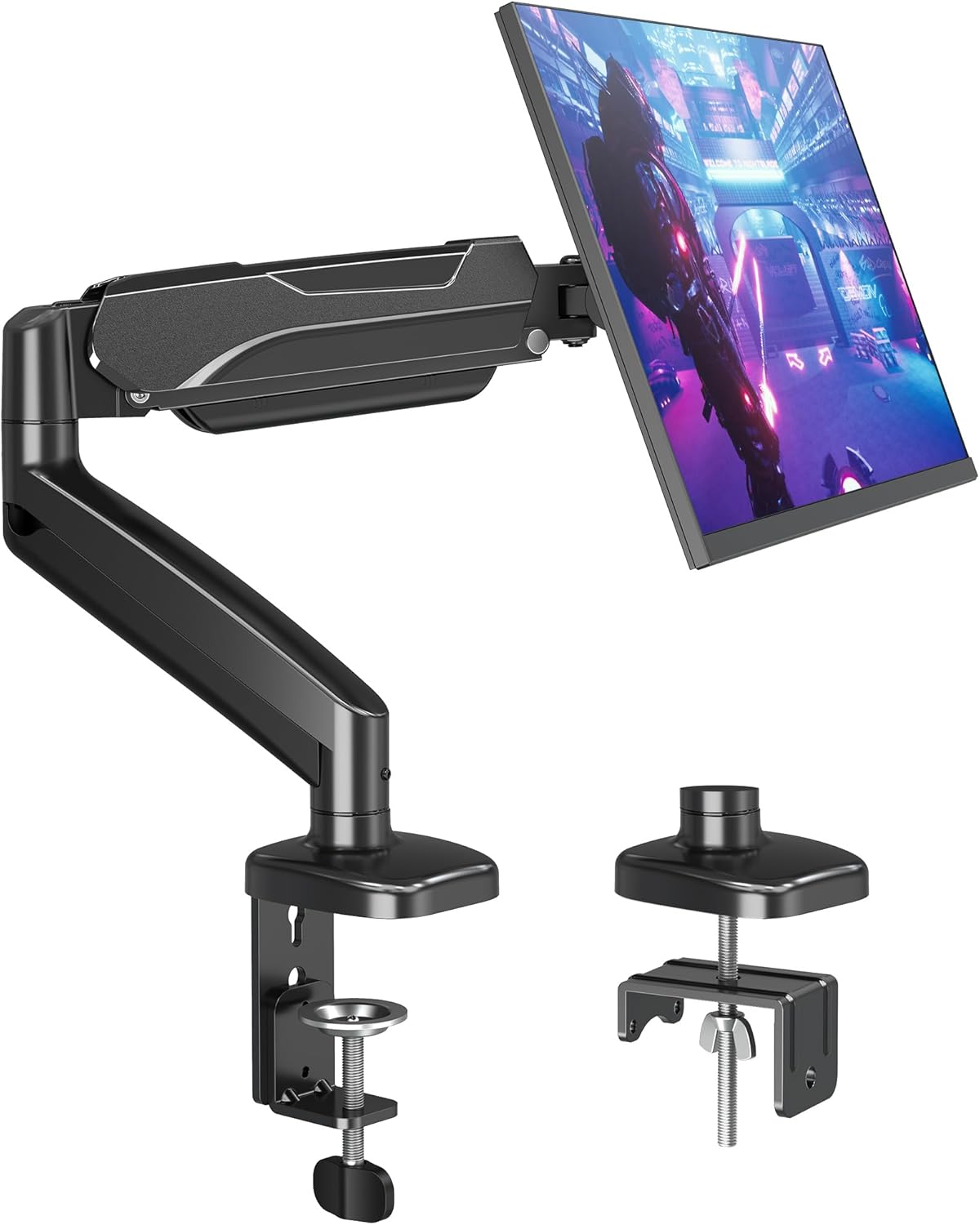 Single Monitor Desk Mount Holds Screen up to 32 inch
