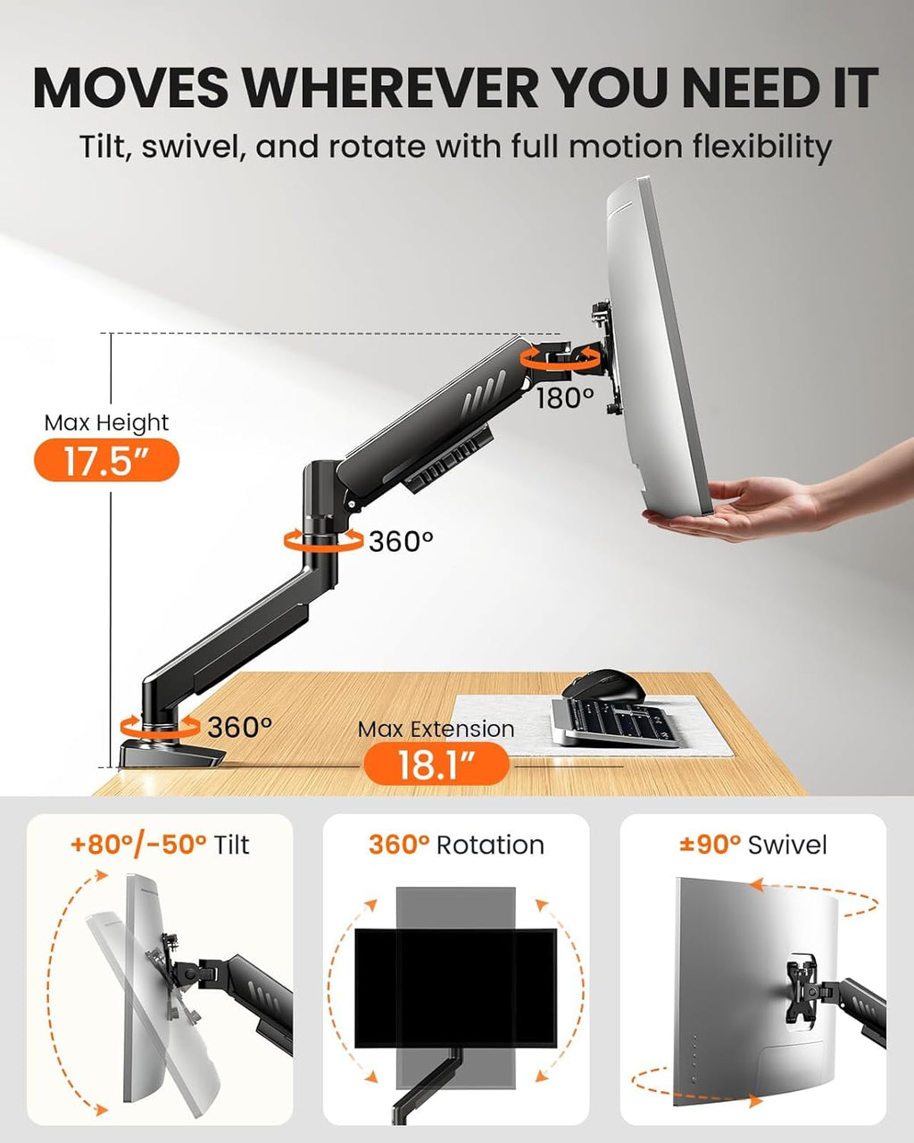 ErGear Single Monitor Arm